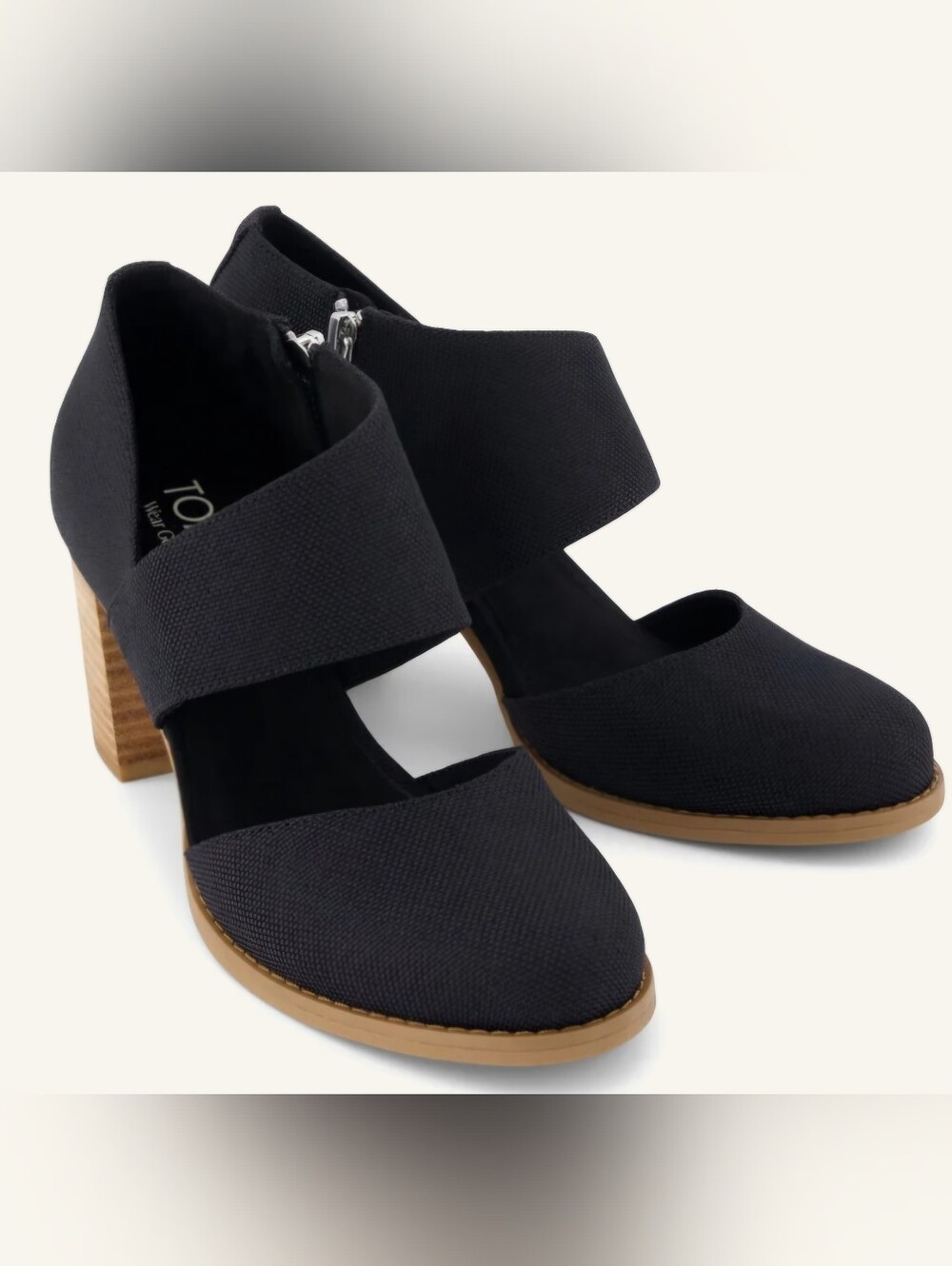 TOMS Milan Nova Heel - Size 8